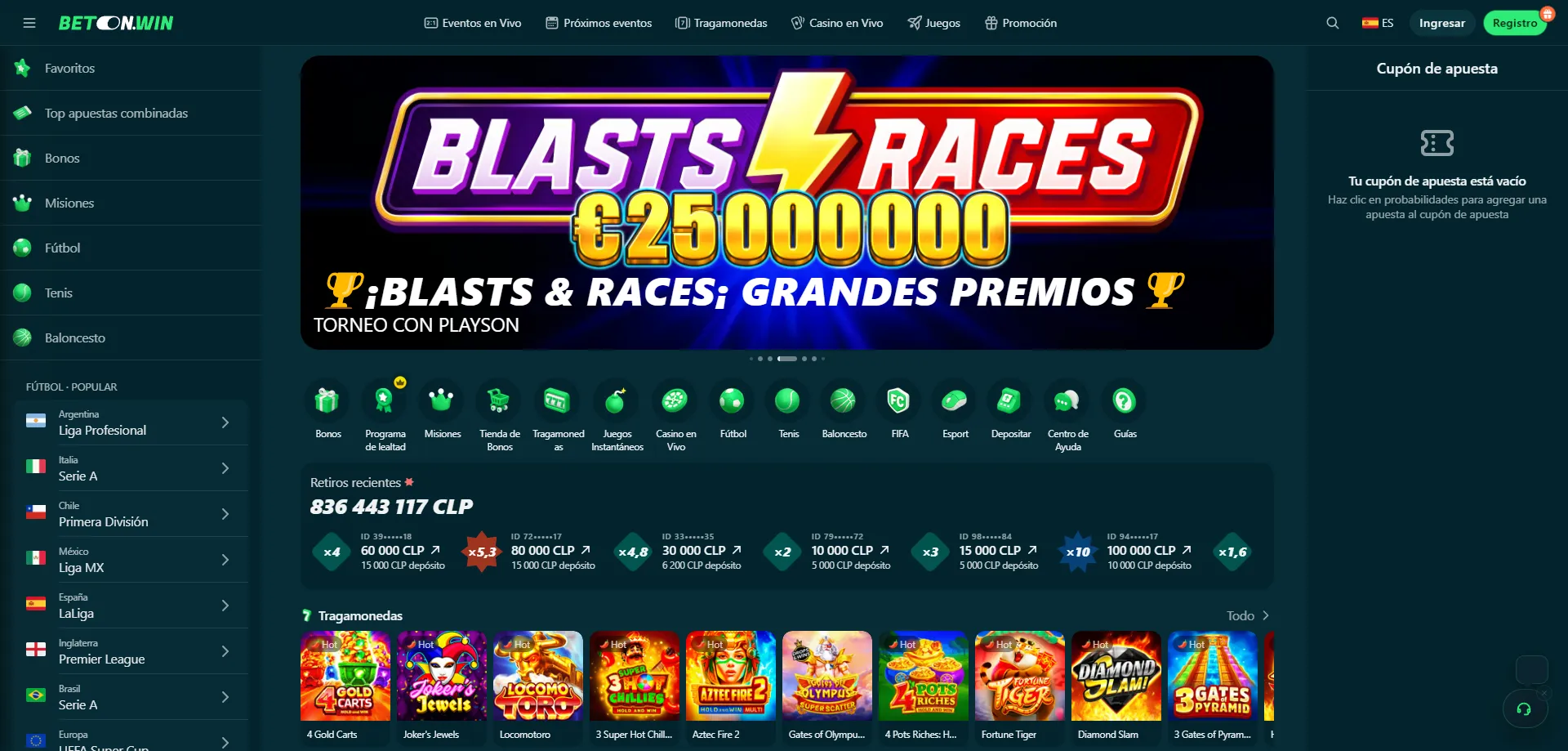 Métodos de pago en BetonWin Casino — criptomonedas y transferencias bancarias